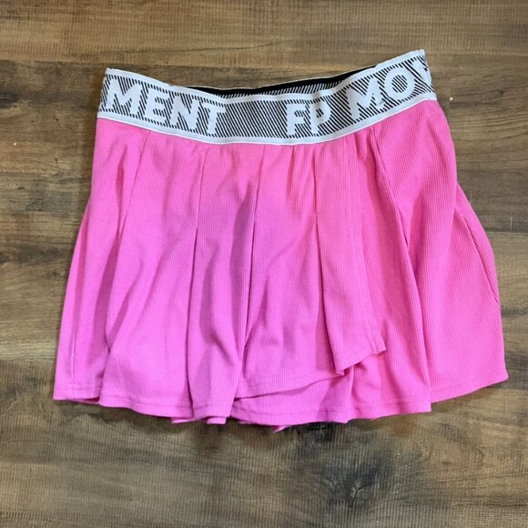 FP Movement by Free People Hot Pink Pleated Active Skort Built-In Shorts – Size - Picture 2 of 8